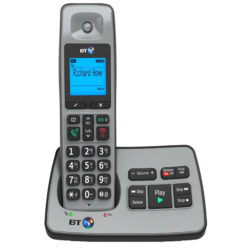 BT2500 Cordless Telephone with Answering Machine – Single